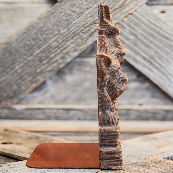 1950’s Vintage Ornawood Scottie Dogs BookEnd, Retro Decor, Mid-Century - 6.25"H - Picture 7 of 10